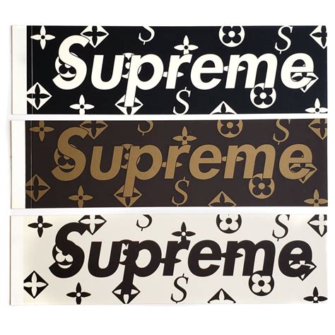 supreme louis vuitton sticker amazon|louis vuitton stickers for shoes.